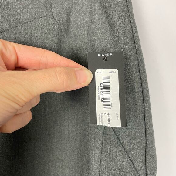 Worthington | NWT Charcoal Dark Gray Knee Length Career Pencil Skirt - Picture 6 of 7